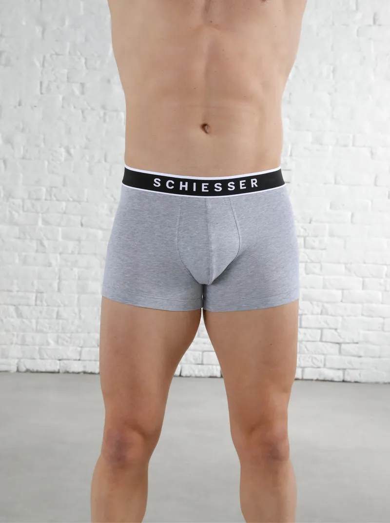 Schiesser Unterhose grau, Grau, – Produktbild 1 von 3