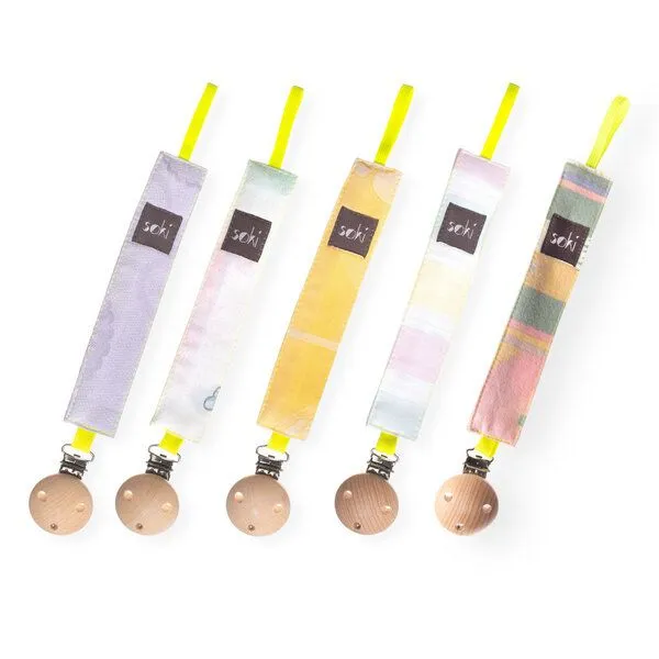 soki soki Schnullerkette aus Omi´s alter Bettwäsche – Produktbild 2 von 3