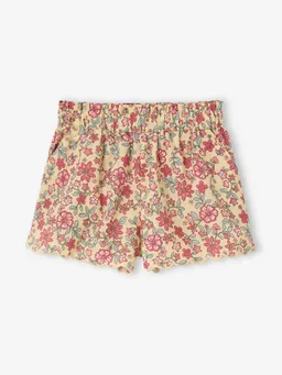 Vertbaudet Shorts Mädchen Baby mit Dehnbund und Blumenmuster – Produktbild 1 von 1