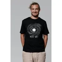 watapparel watapparel T-Shirt Unisex Milky way, Black, – Produktbild 1 von 1