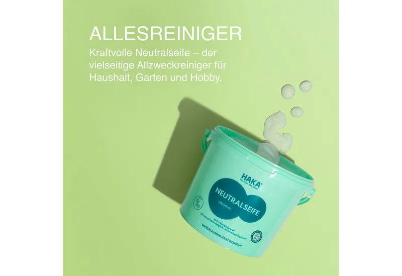 HAKA Neutralseife Original Universalreiniger 5kg Eimer Allzweckreiniger – Produktbild 2 von 5