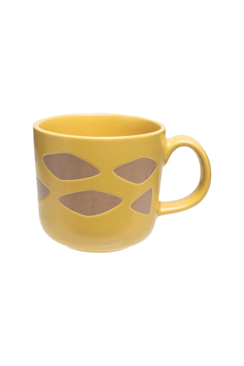 Tranquillo Tranquillo Tasse ART DECO 400 ml, Gelb, – Produktbild 1 von 1
