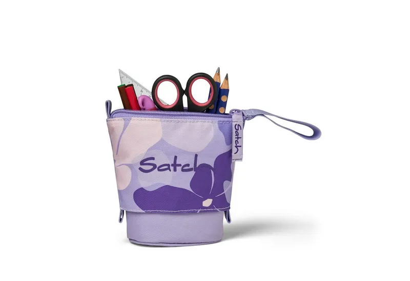 Satch Satch Schulranzen Pencil Slider Lilac Blossom (1 Stück), Mäppchen, Stifthalter, Etui, Lila, – Produktbild 2 von 4