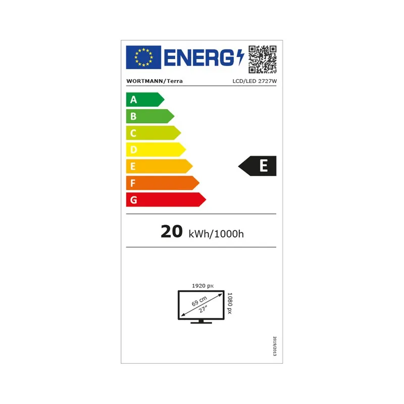 TERRA TERRA LCD/LED 2727W HA IPS V3 (27") schwarz HDMI/DP/USB-C | 3030259 | Flachbildschirm (TFT/LCD) - 68,6 cm – Produktbild 1 von 2