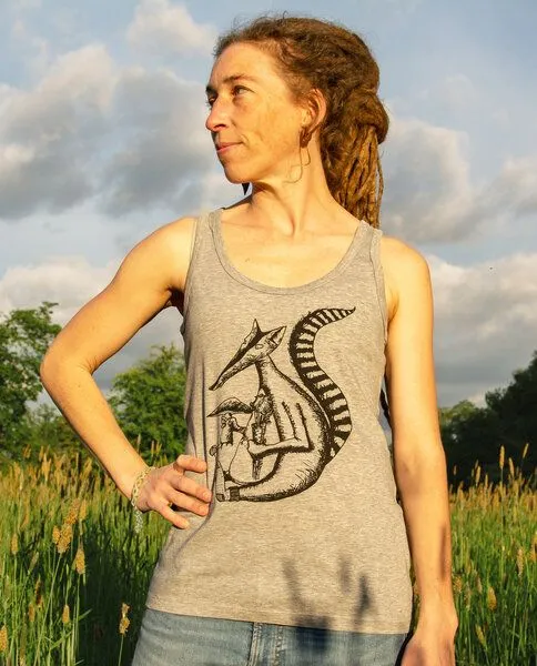Cmig Cmig Damen Tank-Top Duchs in heather grey – Produktbild 2 von 4