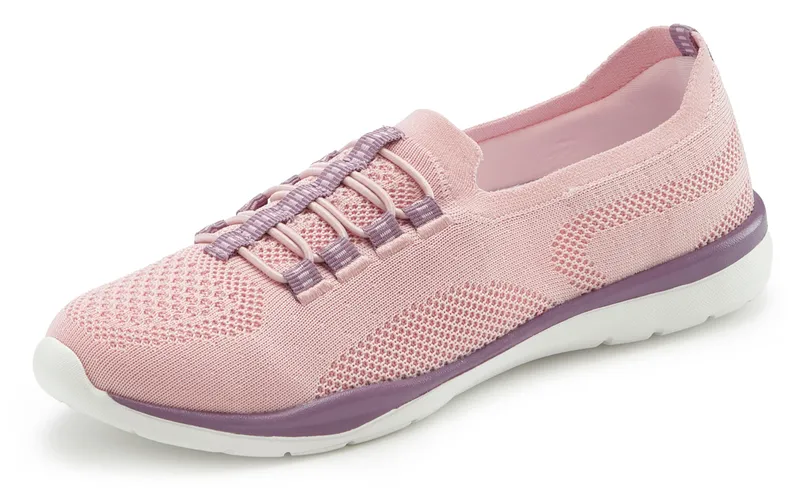 Lascana Sneaker, Rosé/lila, – Produktbild 2 von 3
