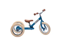 Trybike Trybike 2-in-1 Laufrad mit Stahlrahmen Vintage Blue – Produktbild 1 von 1