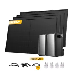 EcoFlow 2x EcoFlow Stream Ultra, All-in-One Speicher für Balkonkraftwerke, mit 4 x 455W Bifaziale Solarmodule, by Powerness - 2x Stream Ultra | 3840Wh / 4 x Smart Plug / Standardversand – Produktbild 1 von 1