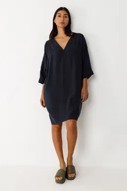 SKFK SKFK Damen vegan Kleid Nikole Schwarz – Produktbild 1 von 1