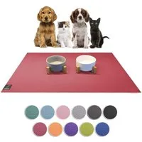 SANOZOO SANOZOO ® - Napfunterlage - Öko-Tex und Made in Germany rot 30 cm, 40 cm – Produktbild 1 von 1