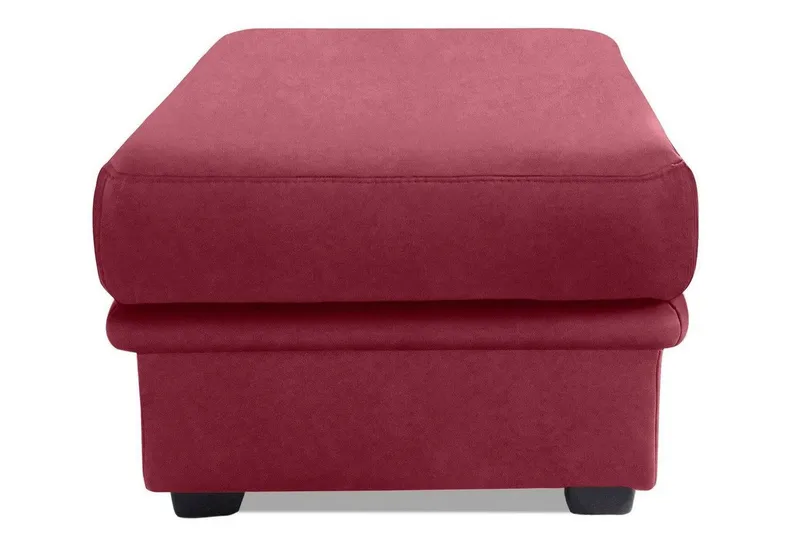 sit&more Polsterhocker Savona, B: 58 cm, individuell zu kombinieren, Rot, – Produktbild 2 von 5
