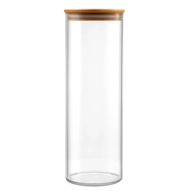 oecolife Shop Vorratsglas mit Bambusdeckel 2000 ml – Produktbild 1 von 1