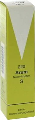 Nestmann Pharma ARUM NASENTROPFEN S 220 10 g Tropfen – Produktbild 1 von 1