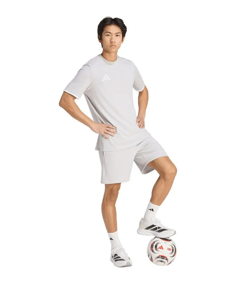 adidas Performance adidas Performance T-Shirt adidas Performance Entrada 26 T-Shirt Weiß Baumwolle, Grau, – Produktbild 3 von 5