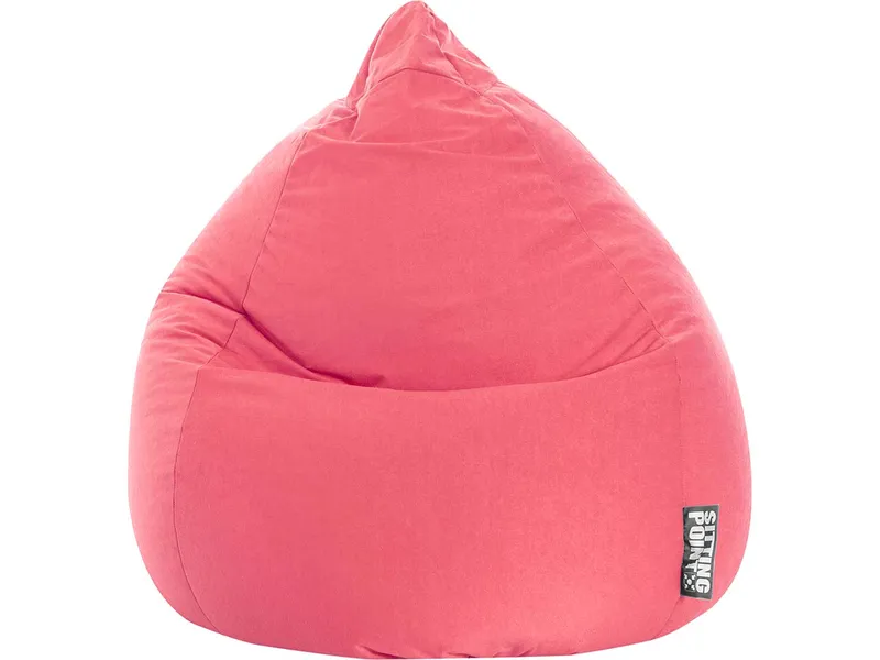 Sitzsack "easy XL", 70 x 110 cm, Pink, – Produktbild 1 von 1