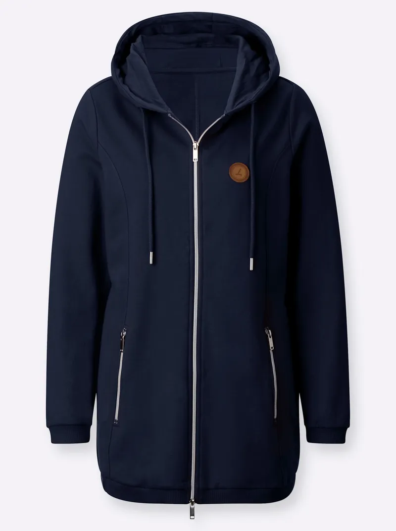 Witt Sweatjacke, Marine, – Produktbild 1 von 2