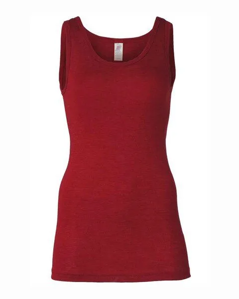 Engel Engel Natur Damen Top Trägershirt Schurwolle Seide, Malve, – Produktbild 1 von 4
