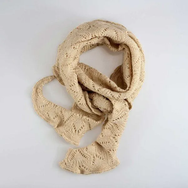 Invero Invero kleiner Merino Schal Daisy, Strand, – Produktbild 1 von 2