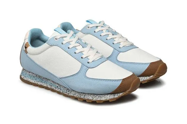 SAOLA SAOLA Vegane Sneaker für Damen - Alta Vibram, Himmelblau, – Produktbild 2 von 3
