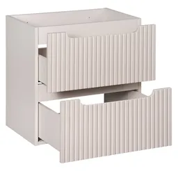 Lomadox Unterschrank NEWPORT-56-CASHMERE Waschtischunterschrank, kaschmir mit gerillter Front, ca. 60/57/39cm – Produktbild 1 von 1