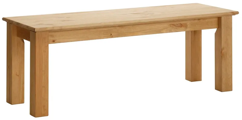 OTTO home Sitzbank Konrad, Bank, Breite 120/140/160 cm, aus massiver, FSC®-zertifizierter Kiefer, Beige, – Produktbild 2 von 8