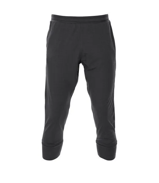 Jaya Jaya ALI TENCEL - Herren - Lässig bequeme 3/4 Hose für Männer mit etwas tieferem Schnitt, Seitentaschen, Black/schwarz, – Produktbild 2 von 2
