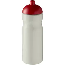 Unbranded H2O Active® Eco Base 650 ml Sportflasche mit Stülpdeckel, elfenbeinweiß/ rot – Produktbild 1 von 1