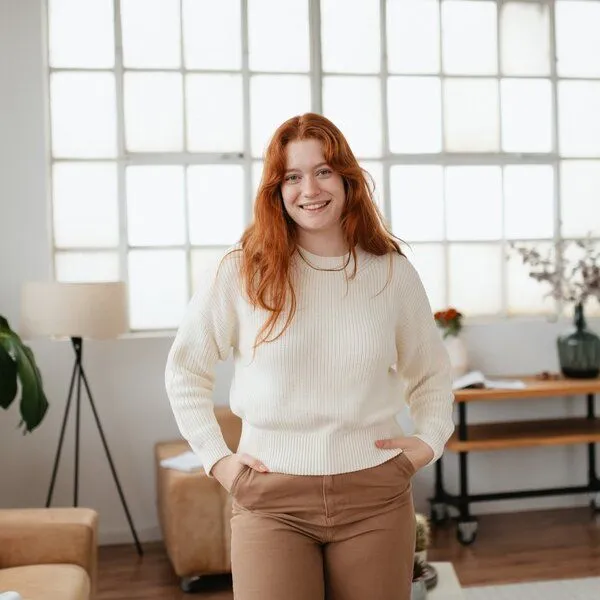 NORDLICHT NORDLICHT Grobstrick Pullover aus 100% Baumwolle MARA, Weiss, – Produktbild 4 von 4