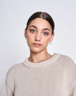 JAN N JUNE JAN 'N JUNE Damen vegan Pullover Sona Elfenbein – Produktbild 1 von 1