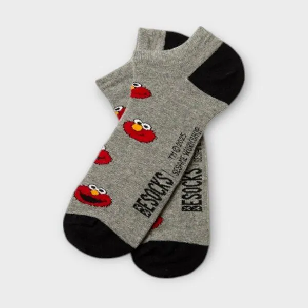 BeSocks BeSocks Sneaker Socke Bio-Baumwolle - ELMO – Produktbild 1 von 3