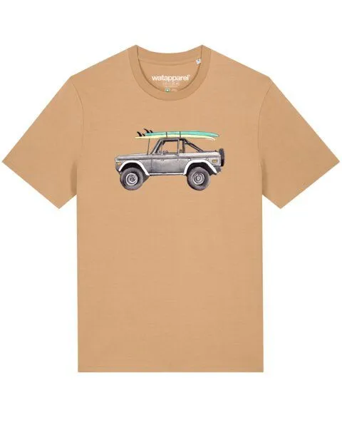 watapparel watapparel T-Shirt Unisex Surf Pickup, Latte, – Produktbild 1 von 3