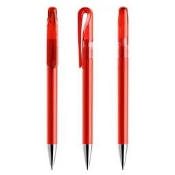 prodir prodir® Drehkugelschreiber DS1 TTC Twist, blaue Mine, rot, Rot, – Produktbild 1 von 1