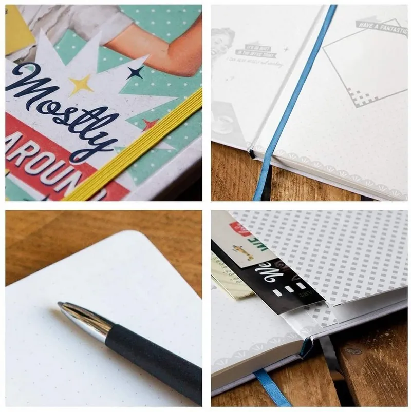 Nostalgic-Art Notizbuch DIN A5 Notizbuch - Stand Around – Produktbild 4 von 4