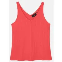 recolution Damen Top aus Lenzing ECOVERO Mix - TONINA - recolution, Mars red (rot), – Produktbild 1 von 1