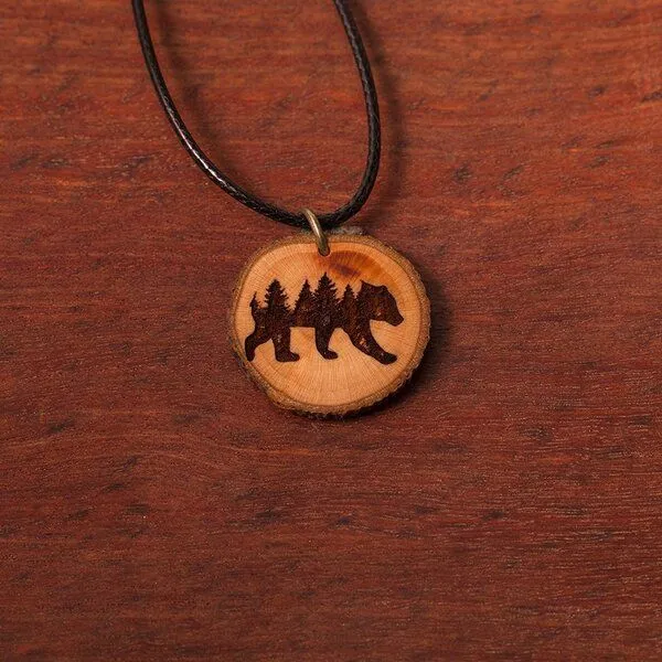 Himal Hemp Himal Hemp Zirbenholzschmuck Ø2-3cm aus Österreich – Produktbild 2 von 8