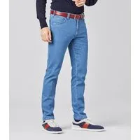 Meyer MEYER Super-Stretch Tencel-Denimchino, Medium-blue-stone, – Produktbild 1 von 1