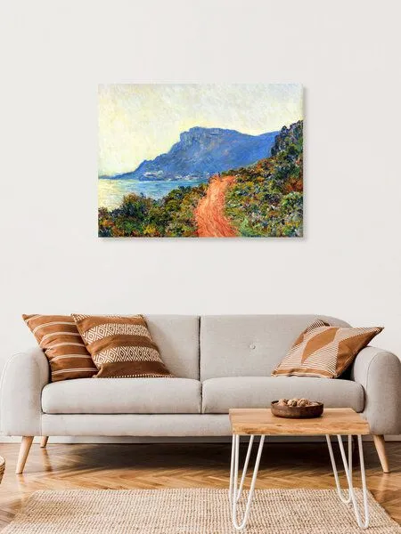 Photocircle Photocircle Poster / Leinwandbild - Claude Monet: La Corniche bei Monaco – Produktbild 4 von 4