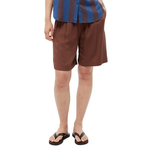 Givn Berlin Givn Berlin Shorts GBSALLY aus LENZING ECOVERO, Chocolate brown, – Produktbild 1 von 5