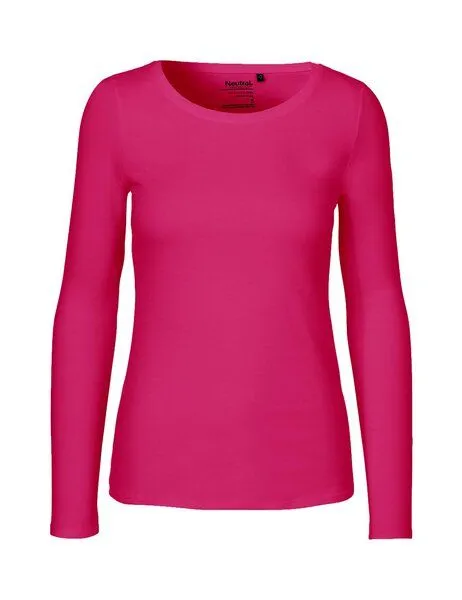 Neutral® - 3FREUNDE Neutral® - 3FREUNDE Frauen Longsleeve, Pink, – Produktbild 1 von 4