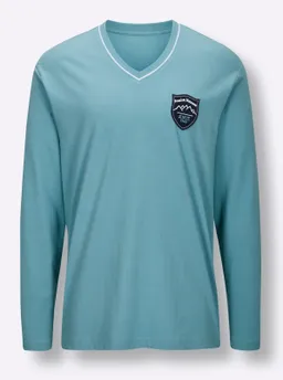wäschepur men Schlafanzug-Shirt ozean – Produktbild 1 von 1