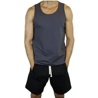 M23 M23 Herren Tank Top Bio-Baumwolle, Modell "Kobe", Anthrazit, – Produktbild 2 von 2