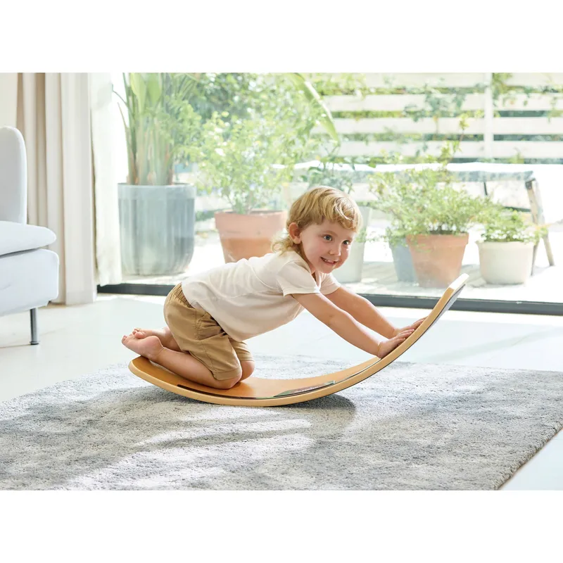 Hape Hape Intelligent. Balance Board, Braun, – Produktbild 3 von 3