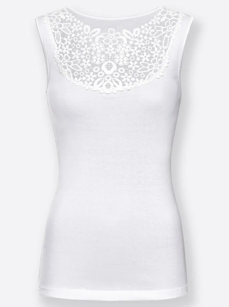 wäschepur Blazershirt weiß, Weiß, – Produktbild 1 von 2