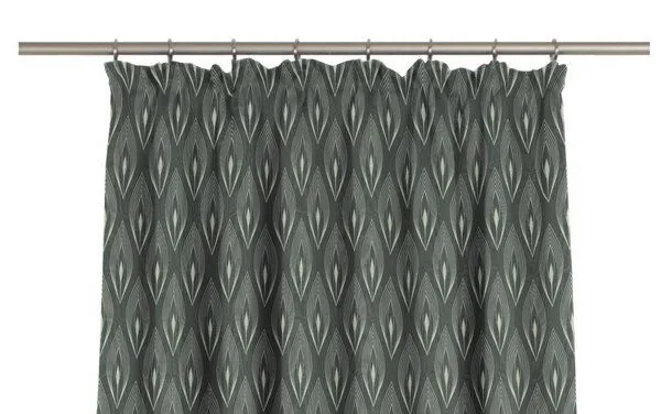 Nature by Adam Nature by Adam Vorhang aus 100% Bio-Baumwolle - Made in Germany - Feathers, Blaugrün, – Produktbild 6 von 7