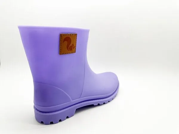 thies Biologisch abbaubarer Gummistiefel "thies ® Bio Rainboot", vegan, Lavender (lila), – Produktbild 4 von 4