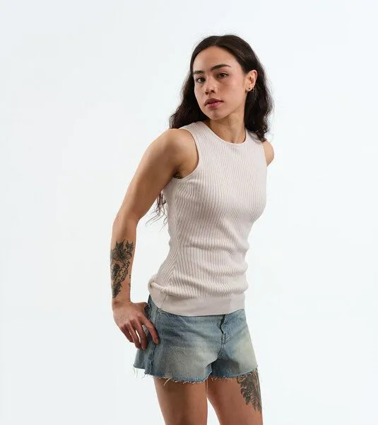 Gary Mash GARY MASH Strick Top Tulia aus Biobaumwoll-Mix, Ivory (weiß), – Produktbild 1 von 4