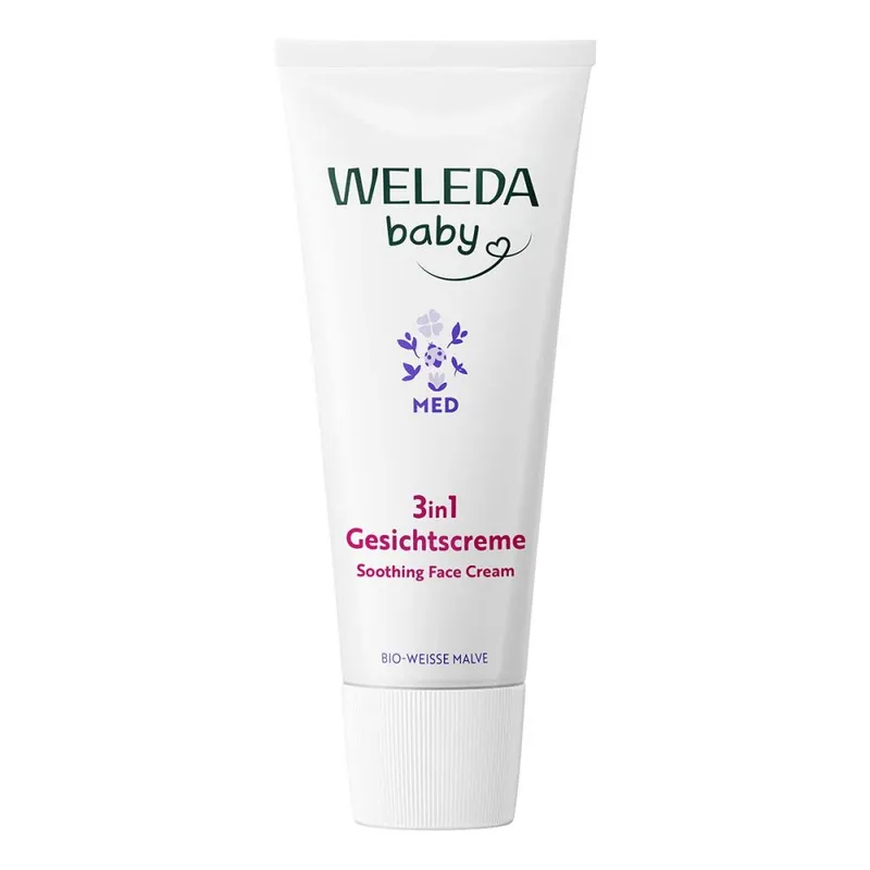 Weleda Weleda Baby 3in1 Gesichtscreme Weiße Malve – Produktbild 1 von 1