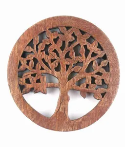 El Puente El Puente Topfuntersetzer "Baum II" | Fair Trade & Handmade aus Indien – Produktbild 1 von 1