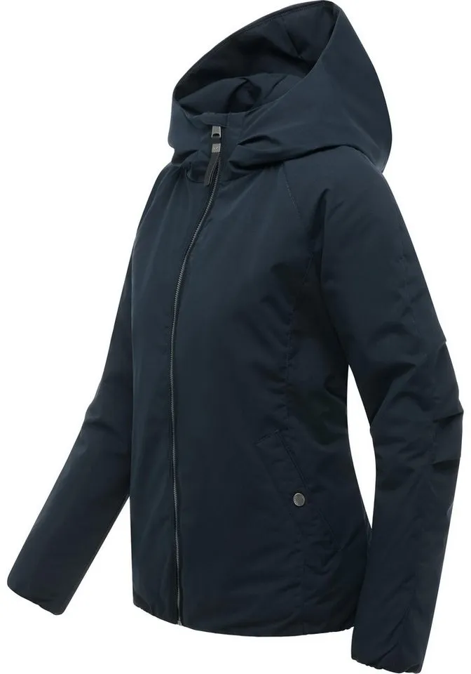ragwear ragwear Funktionsjacke Dree Y Leichte Winterjacke mit Kapuze, wind- und wasserdicht, Blau, – Produktbild 3 von 4