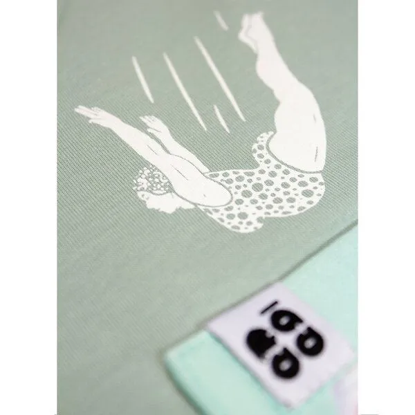 FÄDD FÄDD Damen T-Shirt aus Bio-Baumwolle "Spritz BT" Grün, Grün, – Produktbild 3 von 3